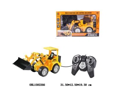 5通线控推土车带灯光 4*AA无包_OBL1582266