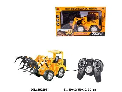 5通线控抓木车带灯光 4*AA无包_OBL1582295