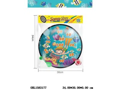 俄文版  标靶配1飞镖  1粘粘球_OBL1583177