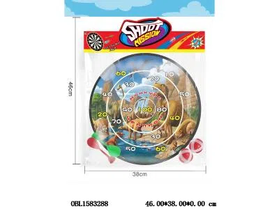 俄文版  标靶配2飞镖  2粘粘球_OBL1583288