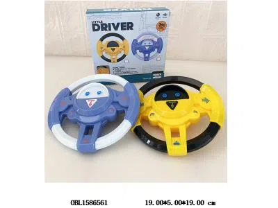 电动方向盘套装带灯光声音 2*AA不包电 2色混装_OBL1586561