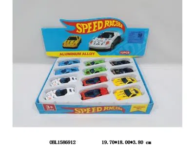 合金滑行车 12只装一展示盒 6款混装_OBL1586912