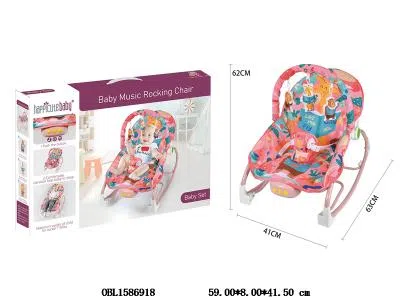 婴儿摇椅带灯光音乐 震动 适装3xAA不包电_OBL1586918