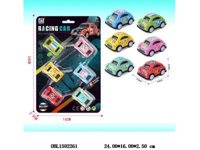 6只庄合金回力车 6款混装_OBL1592261