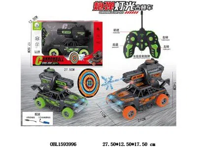 5通遥控车带灯光  配USB线 水弹  车身3.7V锂电池包电  遥控器2*AA无包电 27频率 2色混装_OBL1593996