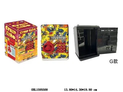 俄文存钱罐带灯光 自动卷钱 语音提示 密码解锁  3*AA不包电_OBL1595500