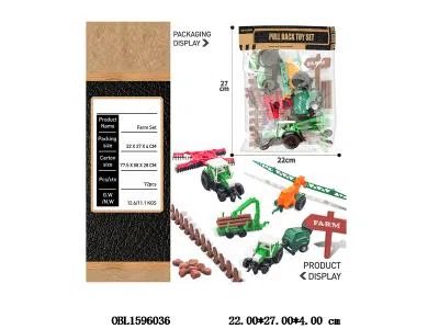 4字庄回力/滑行车套装 农场_OBL1596036