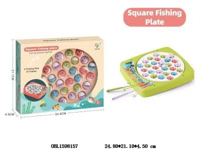 电动钓鱼套装带音乐 2*AA不包电 2色混装_OBL1598157