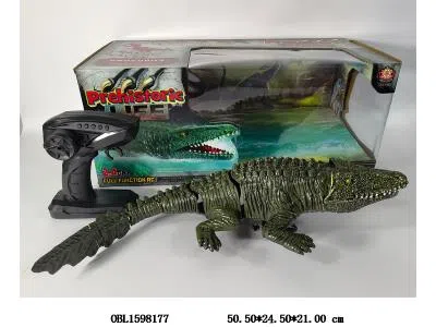 四通遥控鳄鱼配USB线  机身3.7V锂电池包电 遥控器2*AA无包电 2.4G频率_OBL1598177