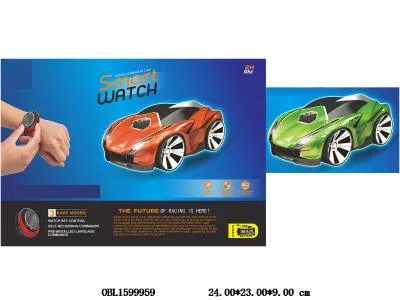 遥控智能声控车 配USB线 车身3.7V锂电池包电 遥控手表2*AAA不包电 2.4G频率 3种模式 2色混装_OBL1599959