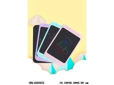 12寸液晶写字板 彩色  1*3V电池 包电  4色混装_OBL1602922
