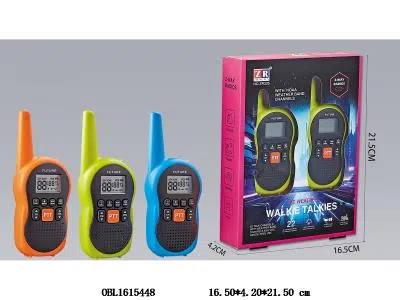 对讲机 6*AAA无包电 462mhz   3色混装_OBL1615448