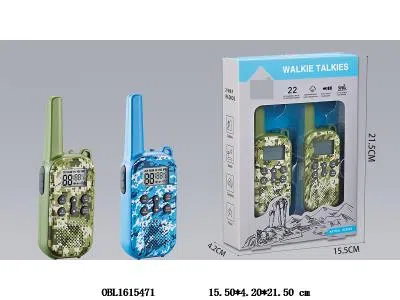 对讲机 6*AAA无包电 462mhz   2色混装_OBL1615471