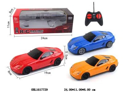 四通遥控车带灯光  车身3AA无包电  遥控器2*AA无包电  40频率  3色混装_OBL1617729