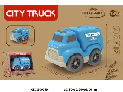 警车滑行车 麦秆料_OBL1600770