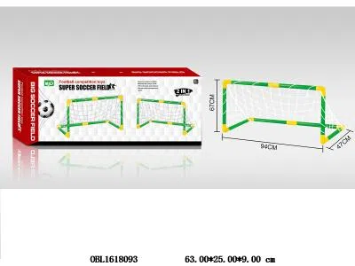 2个装足球门 球出厂无充气_OBL1618093