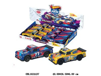 惯性车带灯光音乐 4*AG13包电  2色混装  6只装1展示盒_OBL1624437