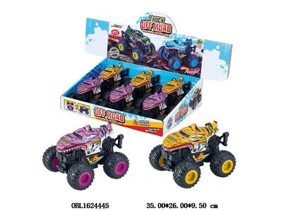 惯性特技车带灯光音乐 3*AG13包电  2色混装  6只装1展示盒_OBL1624445