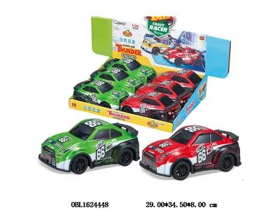 惯性特技车带灯光音乐 4*AG13包电  2色混装  6只装1展示盒_OBL1624448