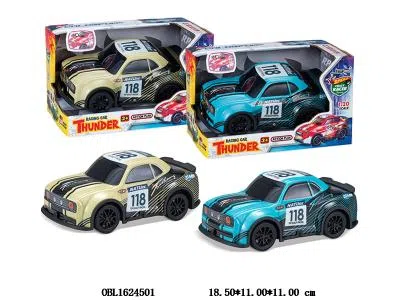 惯性车带灯光音乐 4*AG13包电  2色混装_OBL1624501