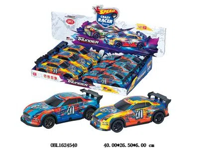 惯性车带灯光音乐 4*AG13包电  2色混装  6只装1展示盒_OBL1624540