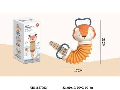 新狮子手风琴带安抚音乐 加布书尾巴 2*AA不包电_OBL1627262
