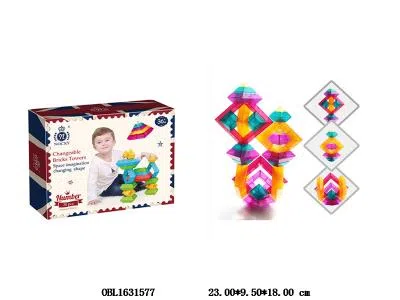 益智积木 水晶积木塔 30PCS_OBL1631577