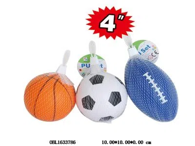 4寸PU球  足/篮/橄榄球 3款混装_OBL1633786