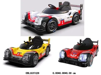 儿童电动保时捷勒芒跑车带灯光音乐配充电线 12V4.5AH电瓶包电 380*2双驱动力 红/黄/白/银/酒红/蓝_OBL1637428