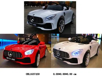 儿童电动奔驰童车配充电线  电瓶包电 红/白/粉_OBL1637459