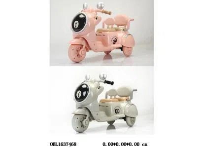 儿童电动摩托车配充电线  电瓶包电 红/粉/蓝_OBL1637468