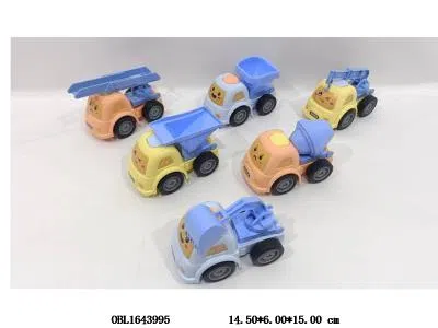 惯性卡通工程车 6款混装_OBL1643995
