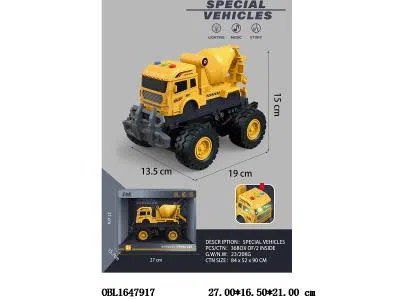 惯性工程车带灯光声音 3*AG13包电_OBL1647917