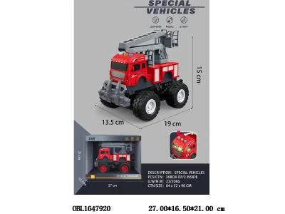 惯性消防车带灯光声音 3*AG13包电_OBL1647920