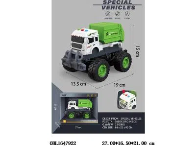 惯性环卫车带灯光声音 3*AG13包电_OBL1647922