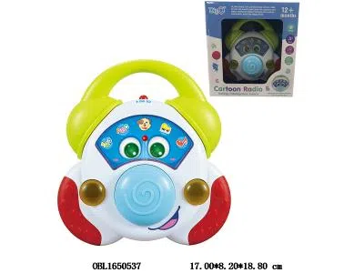 收音机带灯光音乐 英西文切换 2*AA不包电_OBL1650537