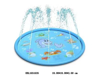 海豚喷水池 100cm_OBL1651635