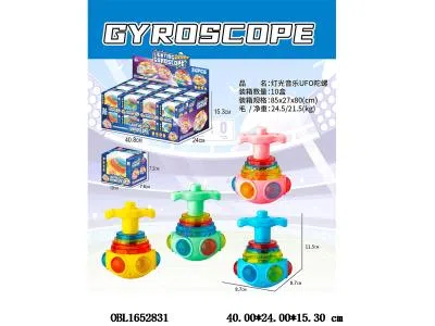 旋转陀螺带灯光音乐 3*AG10包电 24小盒装一展示盒 4色混装_OBL1652831