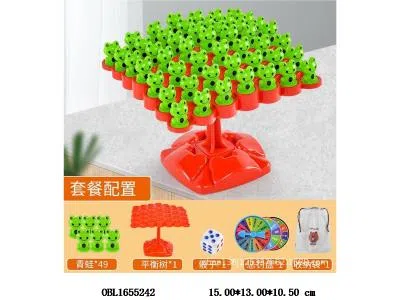 青蛙平衡树游戏 带转盘玩具_OBL1655242