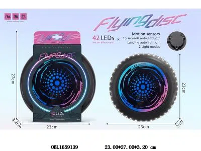 飞盘带灯光 2*CR2016包电_OBL1659139
