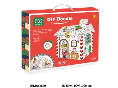 创意涂鸦屋套装带灯光音乐 3*LR44包电_OBL1661620