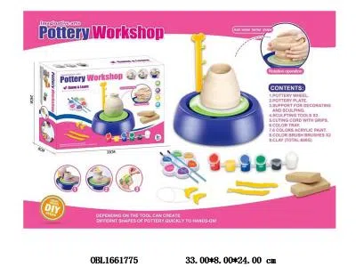 陶艺机套装 2*1号电池不包电_OBL1661775