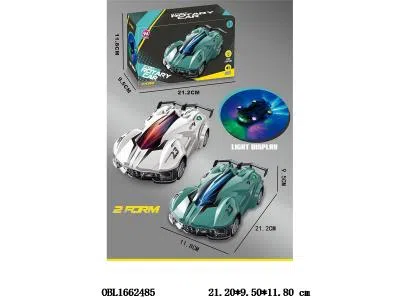 电动特技旋转车带灯光音乐 3*AA不包电 2色混装_OBL1662485