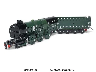 金属自装绿色火车 342PCS_OBL1663167