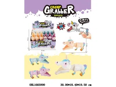 按压独角马伸缩夹 12只装1展示盒_OBL1665990