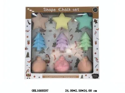 9只装彩色粉笔 圣诞造型_OBL1669297