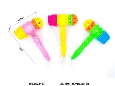 响锤带摇铃 3色混装 网袋加吊卡_OBL1673417