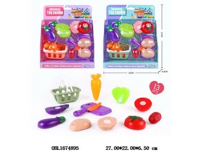 蔬菜切切乐套装 2色混装_OBL1674895