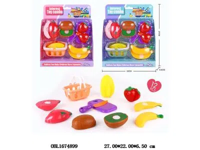 水果切切乐套装 2色混装_OBL1674899