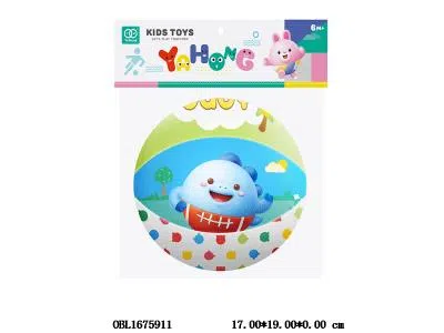 4 寸卡通认知铃铛填棉球_OBL1675911